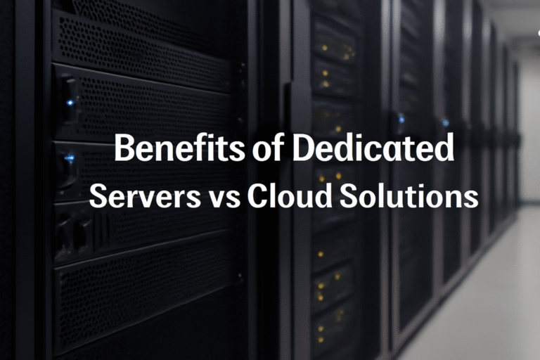 Benefits of Dedicated Servers vs Cloud Solutions
