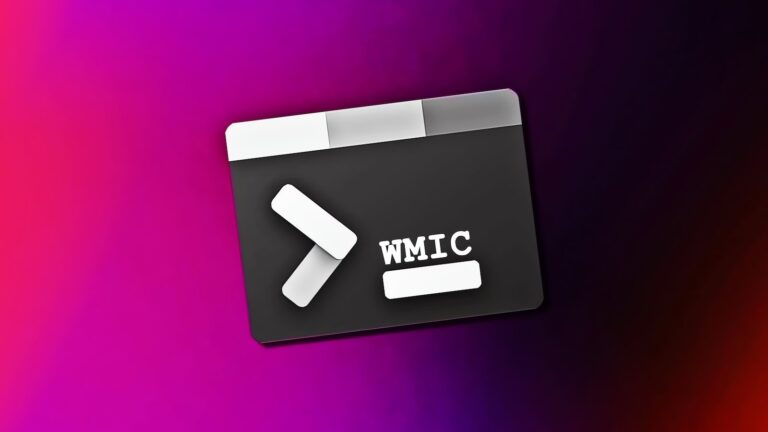 WMIC will be removed after upgrading to Windows 11 25H2